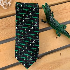 Lior Jacob Everglades Silk Tie *Rare Find*